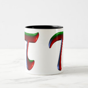 Tasse 2 Couleurs Pi Dark Disco