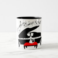 Piano cat