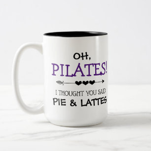 Tasse 2 Couleurs Pilates amusants