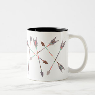 Tasse 2 Couleurs Pile de flèche