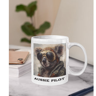 Tasse 2 Couleurs Pilote Koala