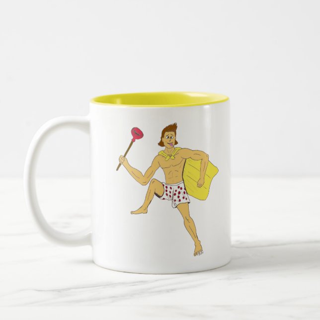 Tasse 2 Couleurs pince et sous-vêtements (Gauche)