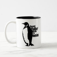 Pingouin "Chillin' Avec Mes Hommes"