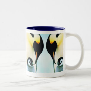 TASSE 2 COULEURS PINGOUINS