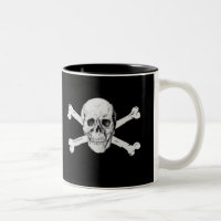 Pirate Crâne et os croisés Musique