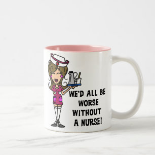 Tasse 2 Couleurs Pire sans infirmière