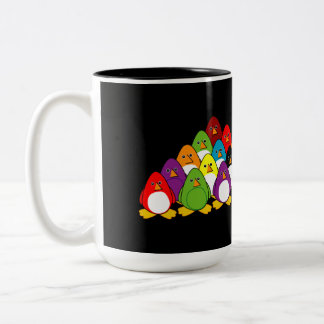 Tasse 2 Couleurs Piscine de pingouin