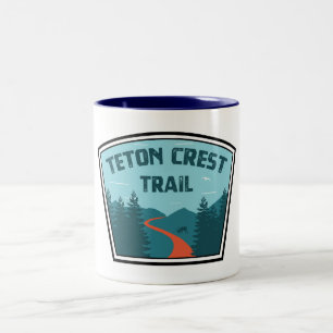 Tasse 2 Couleurs Piste de crête de Teton
