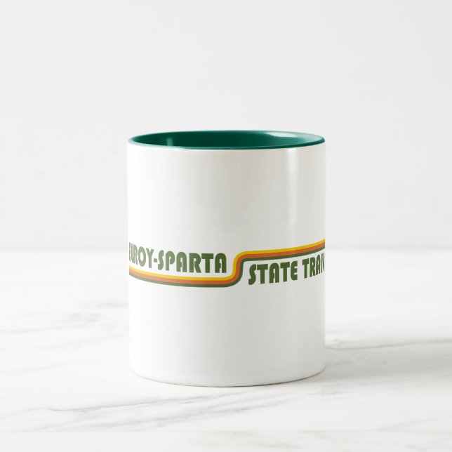 Tasse 2 Couleurs Piste d'État Elroy-Sparta (Centre)