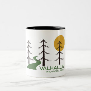 Tasse 2 Couleurs Piste du parc provincial Valhalla