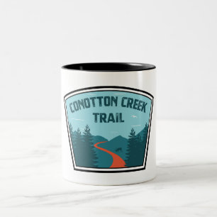 Tasse 2 Couleurs Piste du ruisseau Conotton