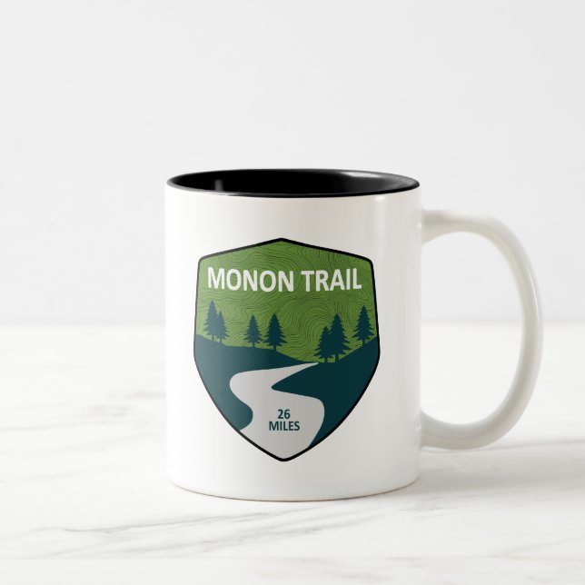 Tasse 2 Couleurs Piste Monon (Droit)