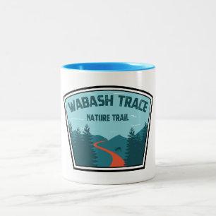 Tasse 2 Couleurs Piste naturelle de Wabash Trace