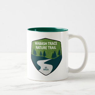Tasse 2 Couleurs Piste naturelle de Wabash Trace