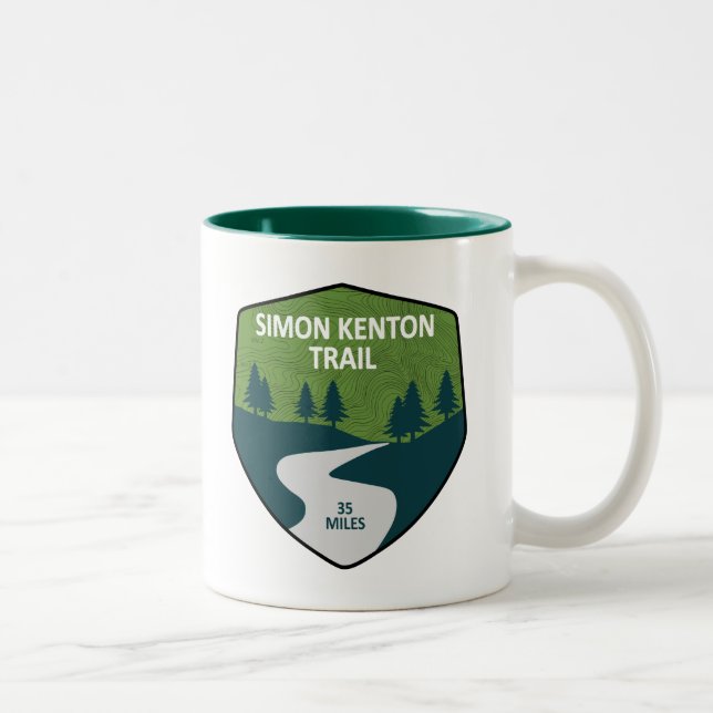 Tasse 2 Couleurs Piste Simon Kenton (Droit)