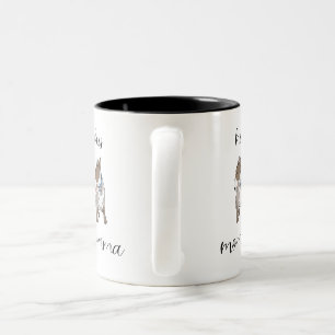 Tasse 2 Couleurs Pitbul Sa Momma