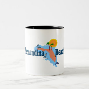 Tasse 2 Couleurs Plage de Fernandina