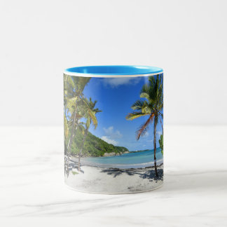 Tasse 2 Couleurs plage de guadeloupe