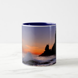 Tasse 2 Couleurs Plage de Rialto au coucher du soleil