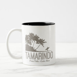 Tasse 2 Couleurs Plage de Surfers Tamarindo Costa Rica