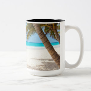 Tasse 2 Couleurs Plage du Paradis Tropical