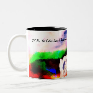 Tasse 2 Couleurs Plan Jésus