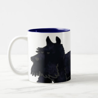 Tasse 2 Couleurs Plan rapproché de Scottie