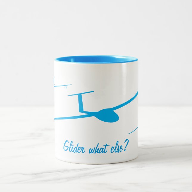 Tasse 2 Couleurs Planeur quoi encore ? (Centre)