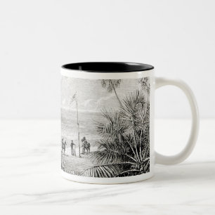 Tasse 2 Couleurs Plantation du drapeau