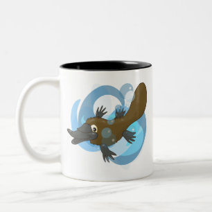 Tasse 2 Couleurs Plateforme de natation