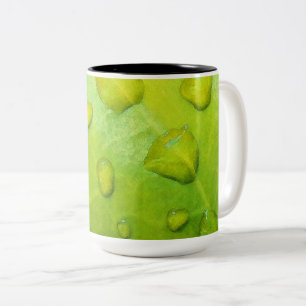 Tasse 2 Couleurs Pluie printanière Abstraite