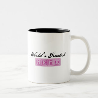 Tasse 2 Couleurs Plus grand Meme du monde