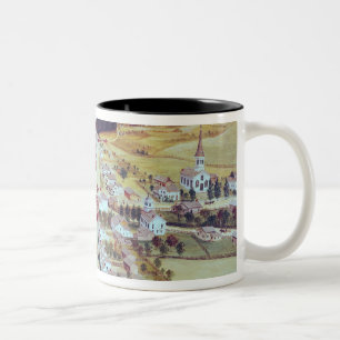 Tasse 2 Couleurs Poestenkill, New York, c.1855