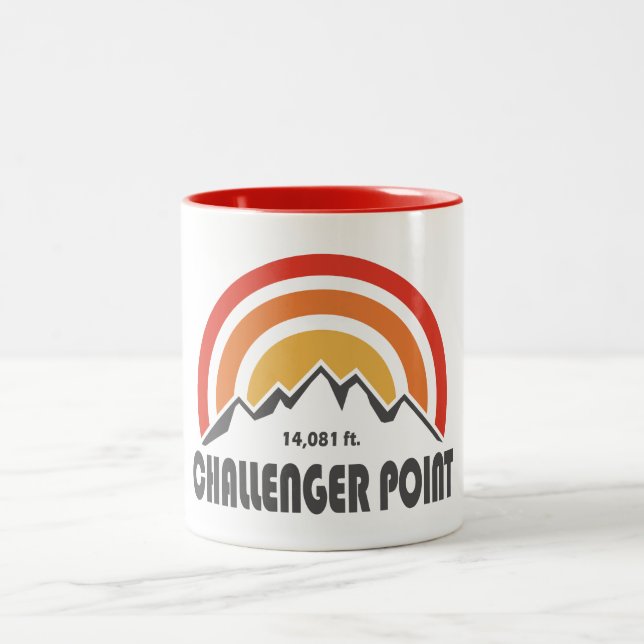 Tasse 2 Couleurs Point Challenger (Centre)
