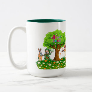 Tasse 2 Couleurs Poisson d'avril