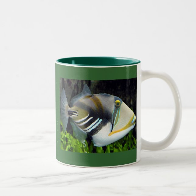 Tasse 2 Couleurs Poisson de l'État d'Hawaii (Droit)
