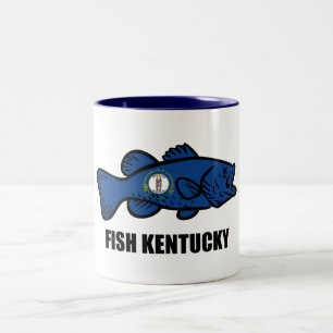 Tasse 2 Couleurs Poisson Kentucky
