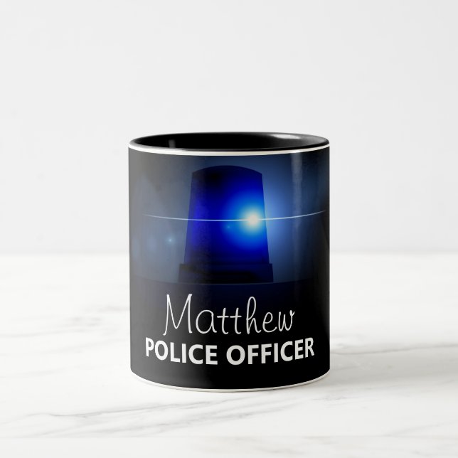 Tasse 2 Couleurs Police | Personnalisé (Centre)