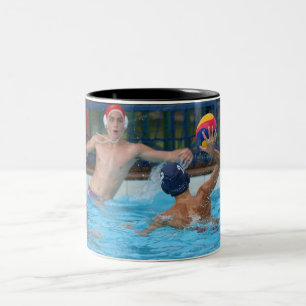 Tasse 2 Couleurs Polo d'eau personnalisée Sport photo