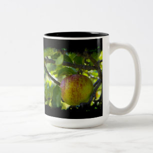 Tasse 2 Couleurs Pommes 6 Grungy Noir