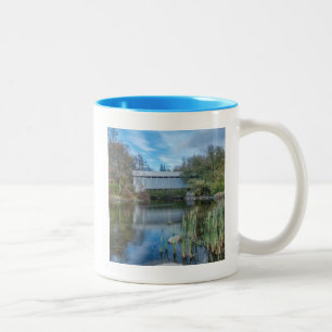 Tasse 2 Couleurs Pont couvert de Milby 2
