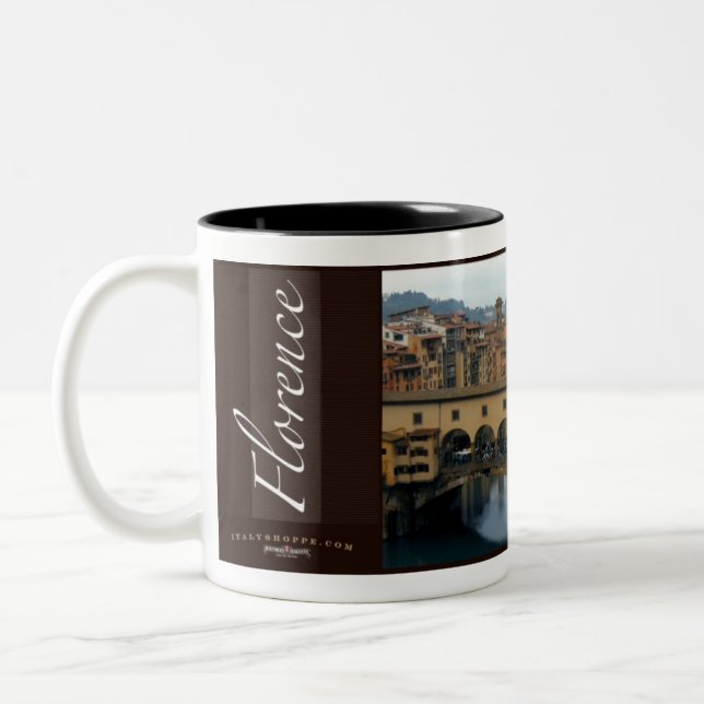 Tasse 2 Couleurs Ponte Vecchio, Florence, Italie (Gauche)