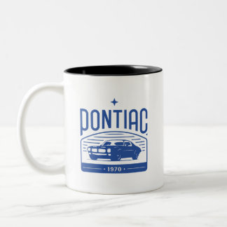 Tasse 2 Couleurs Pontiac 1970 / emblème de voiture classique
