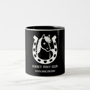 Tasse 2 Couleurs Pony Club Rider