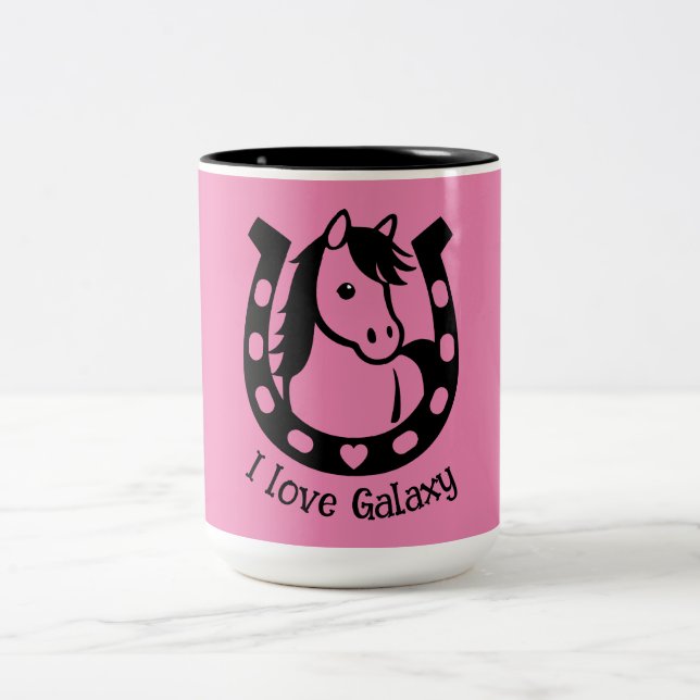 Tasse 2 Couleurs Pony Club Rider (Centre)