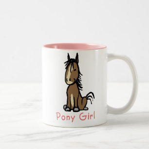 Tasse 2 Couleurs Pony Girl