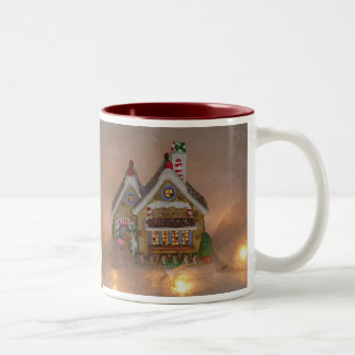 Tasse 2 Couleurs Porcelaine de Chambre de pain d'épice