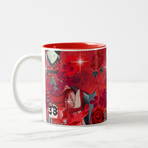 Tasse 2 Couleurs Porter rouge