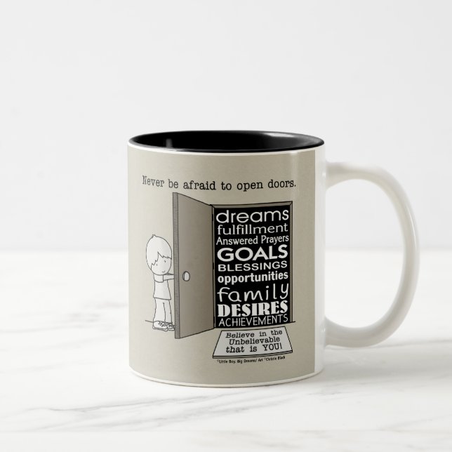 Tasse 2 Couleurs Portes ouvertes (Droit)