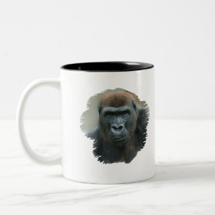 Tasse 2 Couleurs Portrait de Gorilla